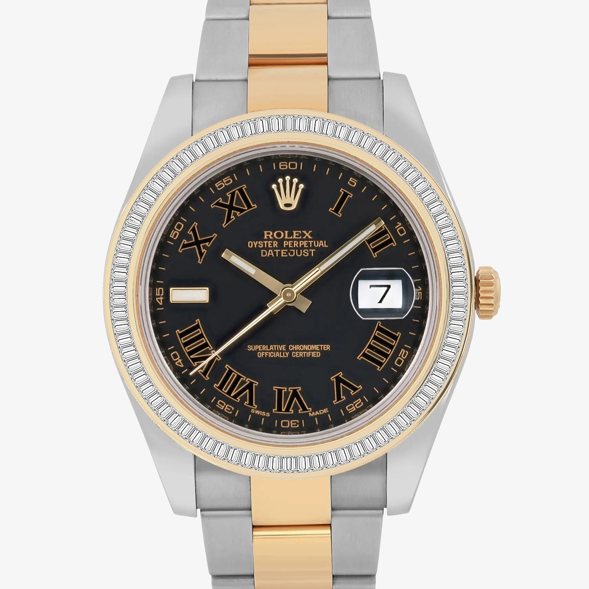 Additional Image 1 for  2 1/3 ctw Baguette Lab Grown Diamond  Rolex Watch