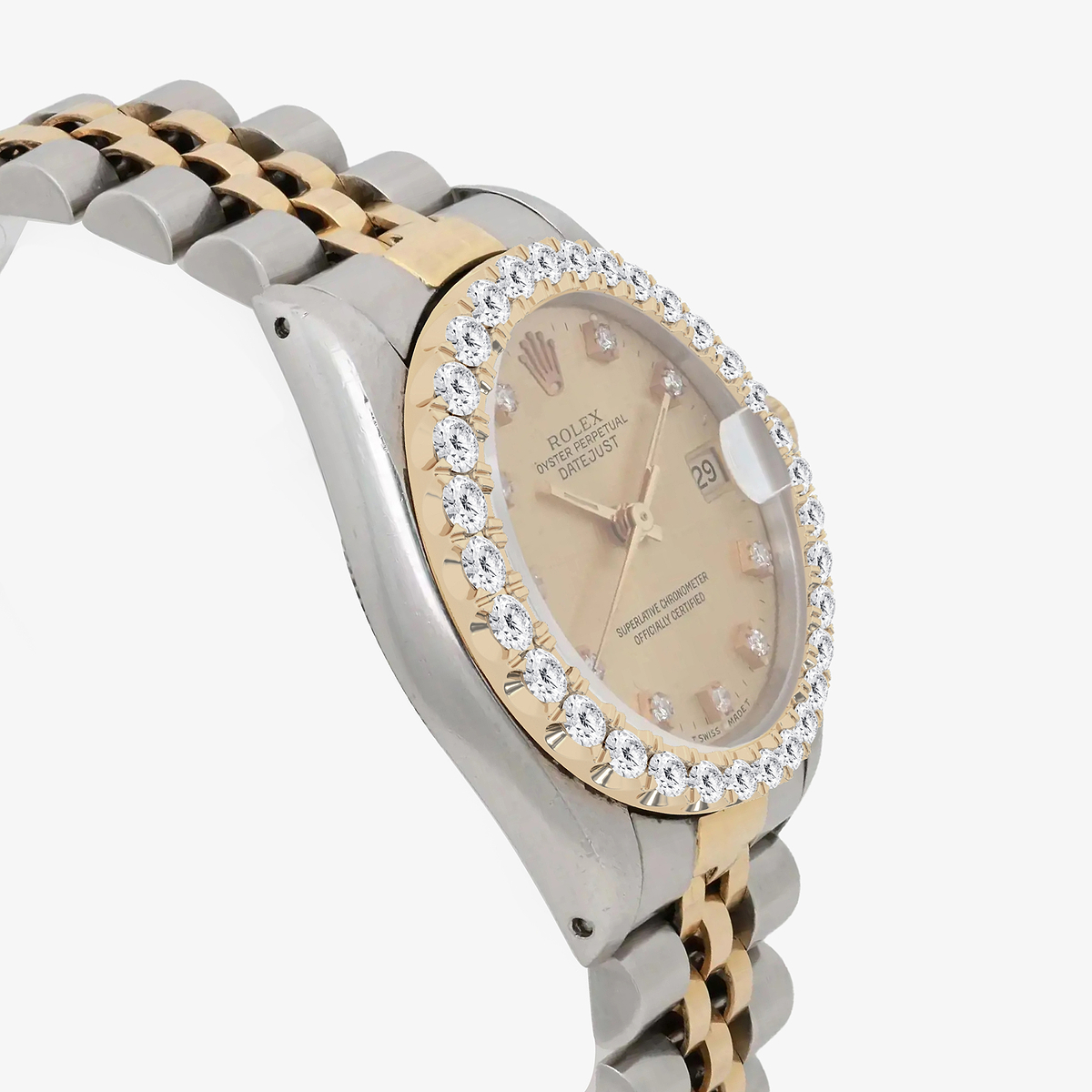 Additional Image 1 for  2 2/5 ctw Round Lab Grown Diamond  Rolex Watch