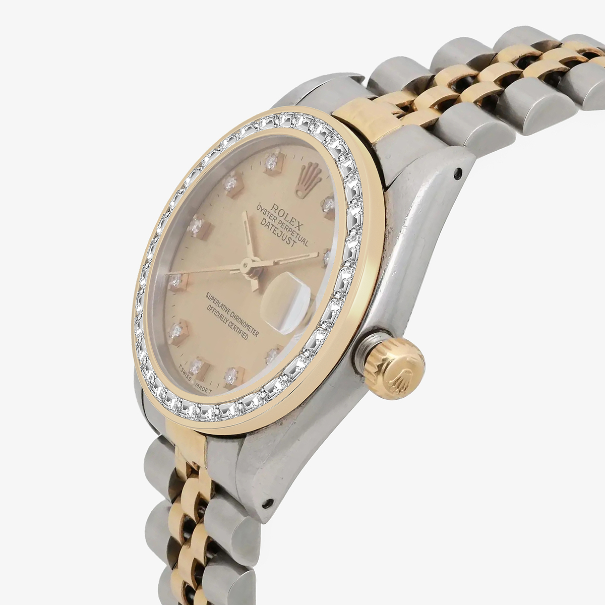 Additional Image 2 for  2 1/4 ctw Trapezoid Lab Grown Diamond  Rolex Watch
