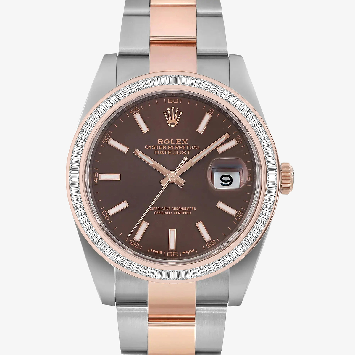 Additional Image 1 for  2 1/3 ctw Baguette Lab Grown Diamond  Rolex Watch