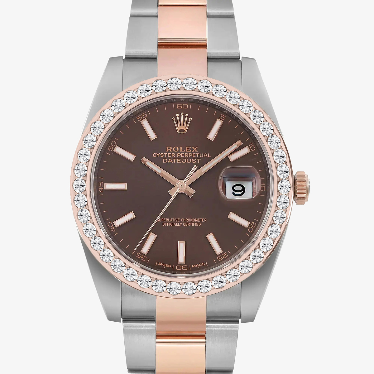 Additional Image 1 for  3 ctw Round Lab Grown Diamond  Rolex Watch