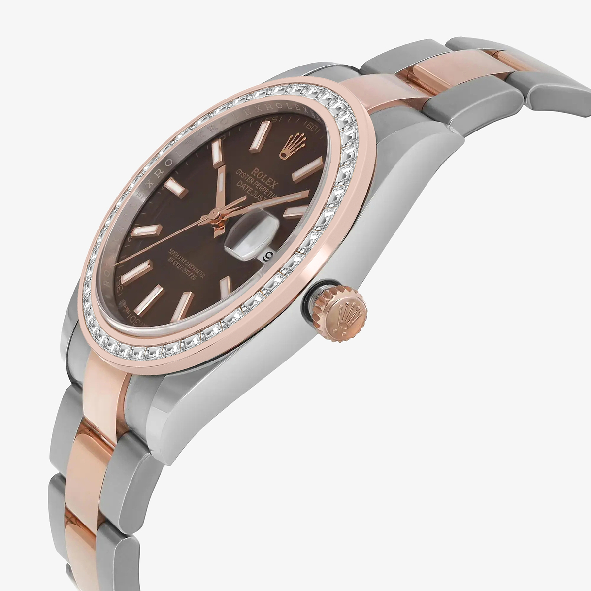 Additional Image 2 for  2 7/8 ctw Trapezoid Lab Grown Diamond  Rolex Watch