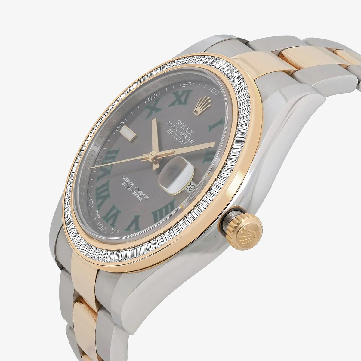 Additional Image 1 for  2 1/3 ctw Baguette Lab Grown Diamond  Rolex Watch