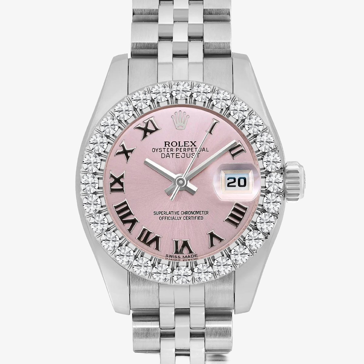 Additional Image 1 for  2 ctw Round Lab Grown Diamond  Rolex Watch