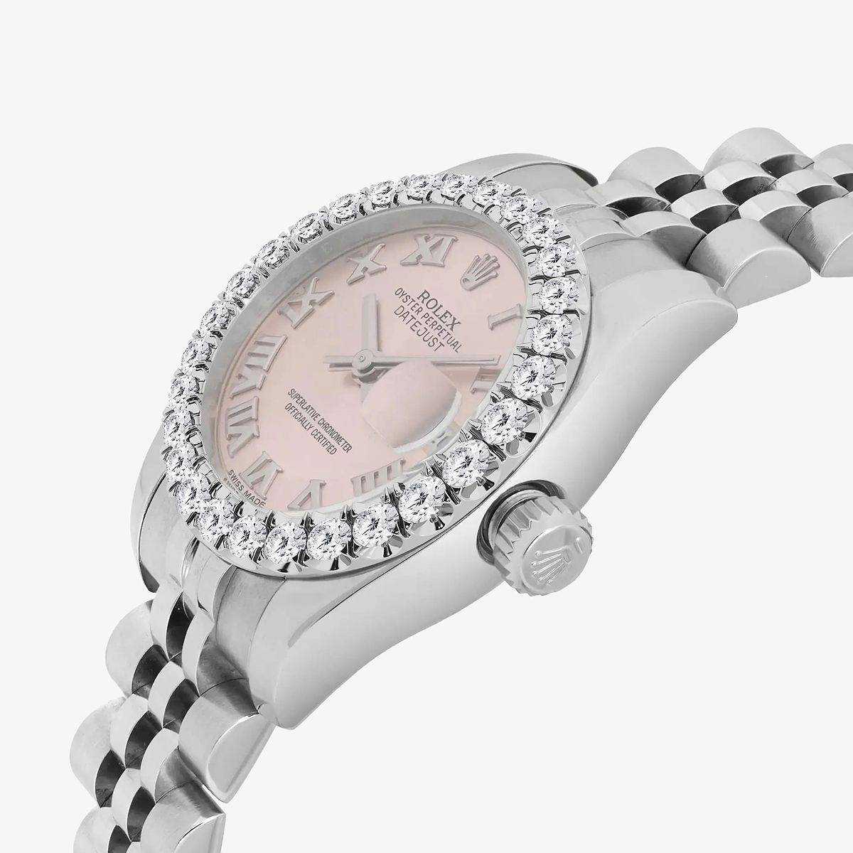 Additional Image 2 for  2 ctw Round Lab Grown Diamond  Rolex Watch