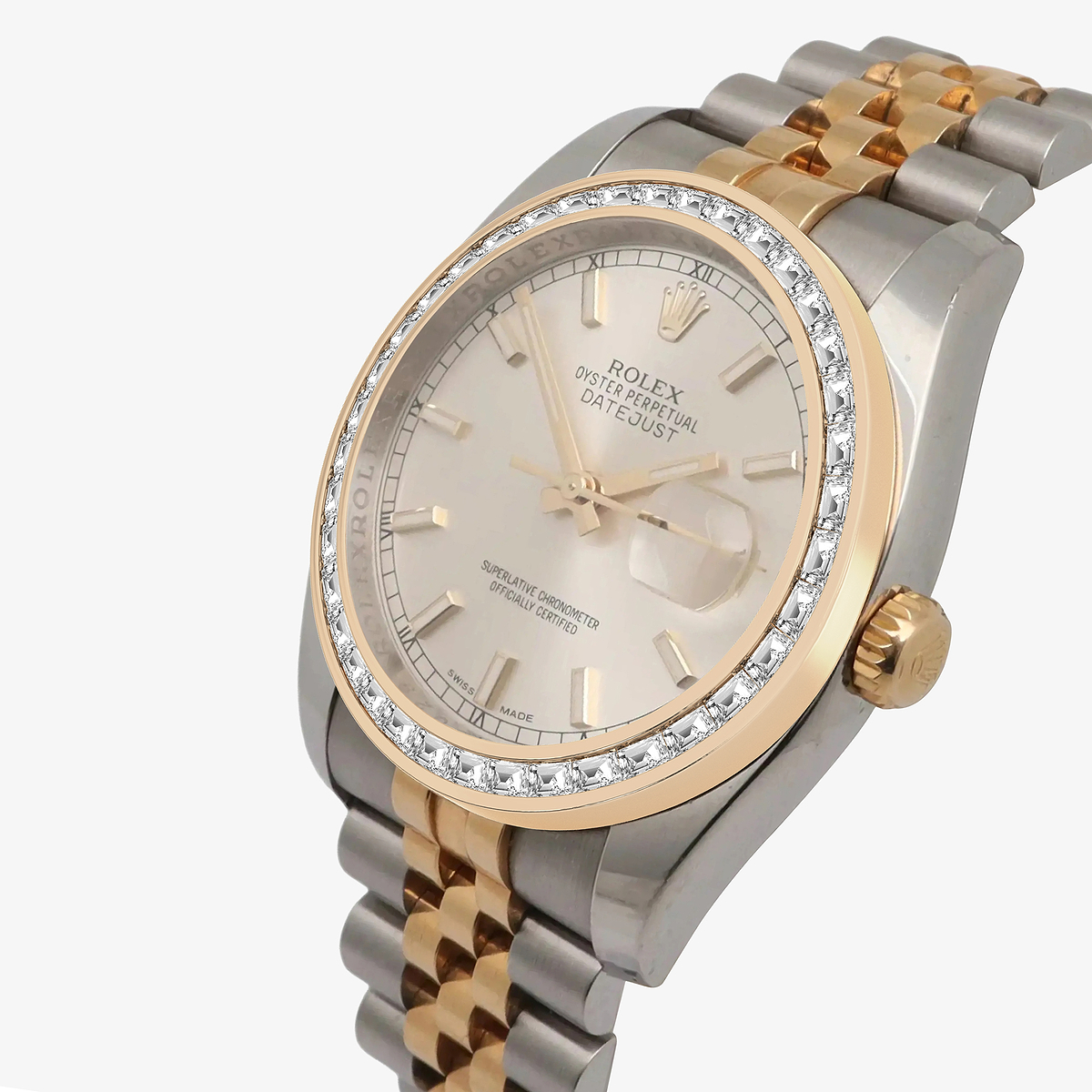 Additional Image 1 for  2 2/3 ctw Trapezoid Lab Grown Diamond  Rolex Watch