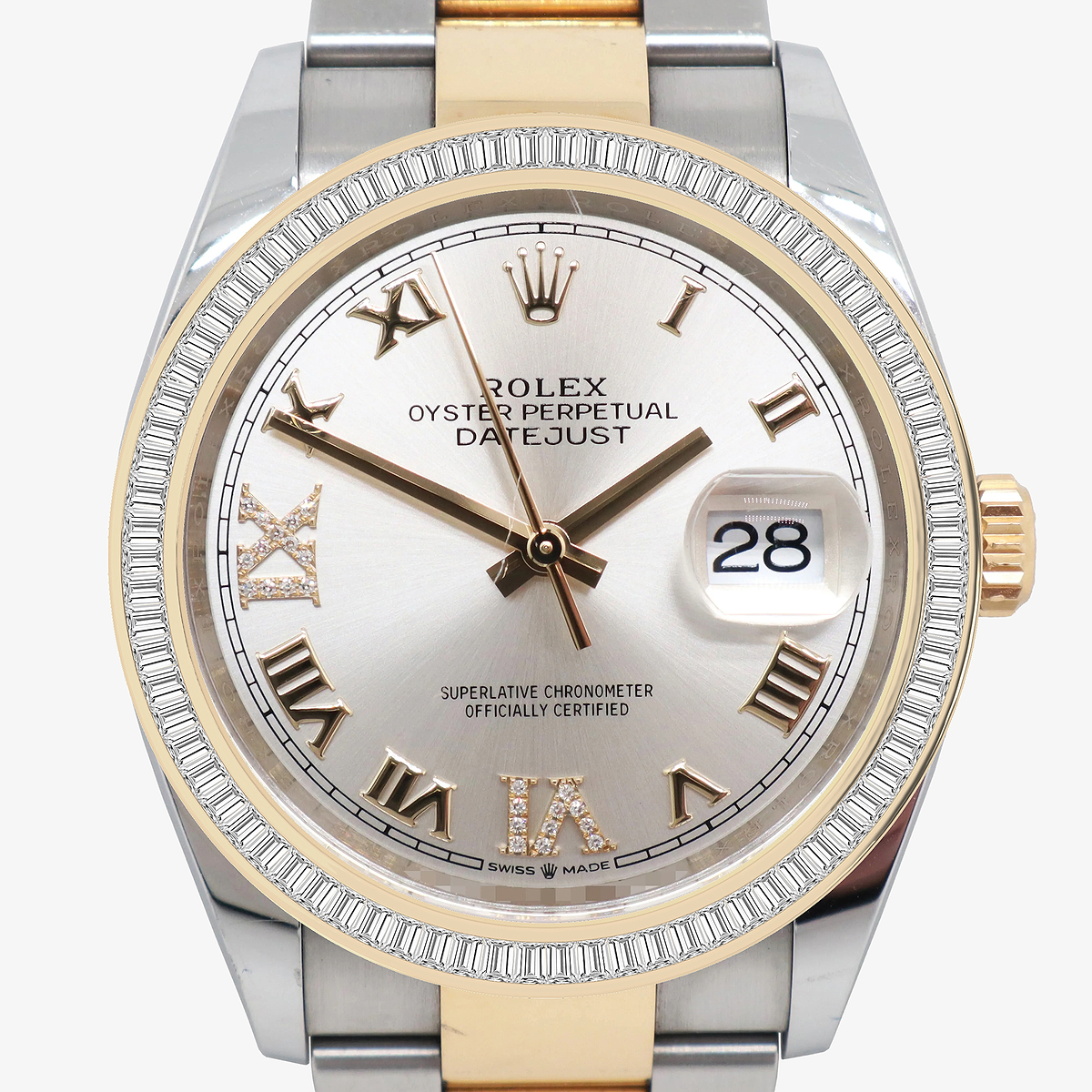 Additional Image 1 for  2 1/3 ctw Baguette Lab Grown Diamond  Rolex Watch