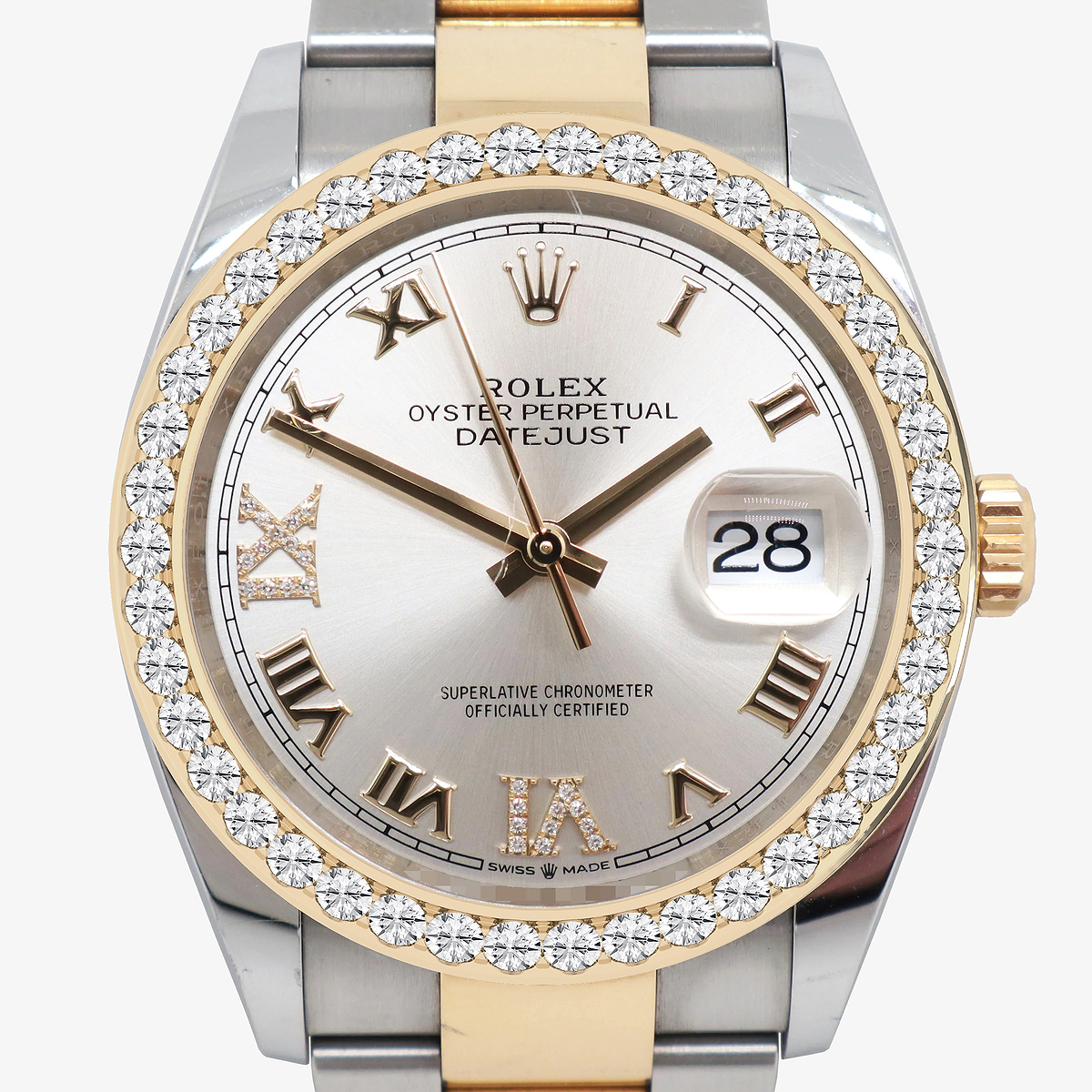 Additional Image 1 for  3 ctw Round Lab Grown Diamond  Rolex Watch