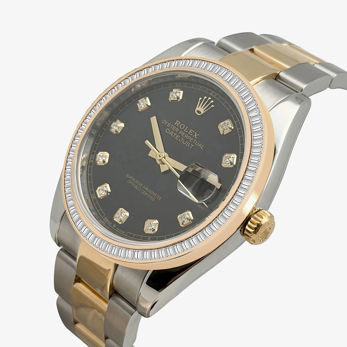 Additional Image 1 for  2 1/3 ctw Baguette Lab Grown Diamond  Rolex Watch