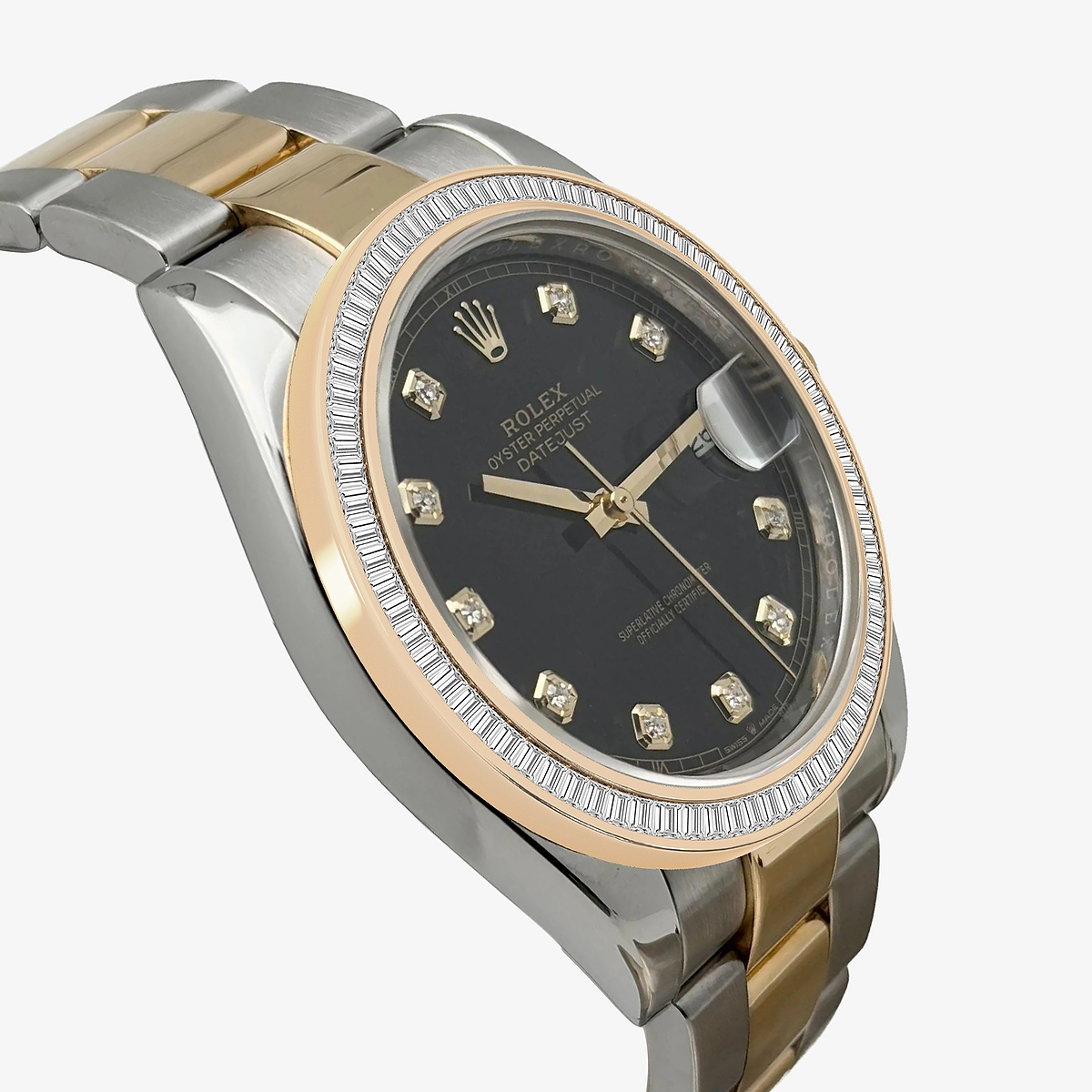 Additional Image 2 for  2 1/3 ctw Baguette Lab Grown Diamond  Rolex Watch