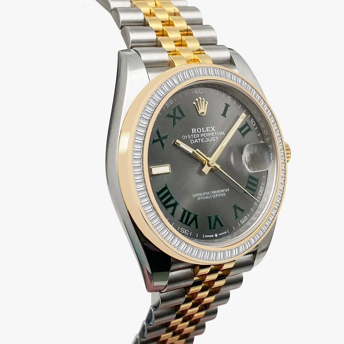 Additional Image 2 for  2 1/3 ctw Baguette Lab Grown Diamond  Rolex Watch