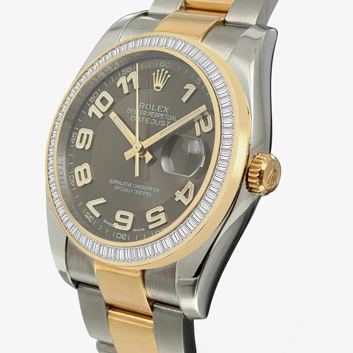 Additional Image 1 for  3 ctw Baguette Lab Grown Diamond  Rolex Watch
