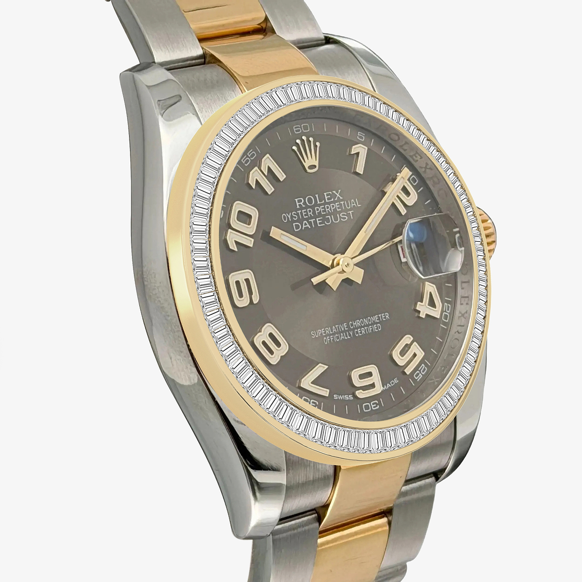 Additional Image 2 for  3 ctw Baguette Lab Grown Diamond  Rolex Watch