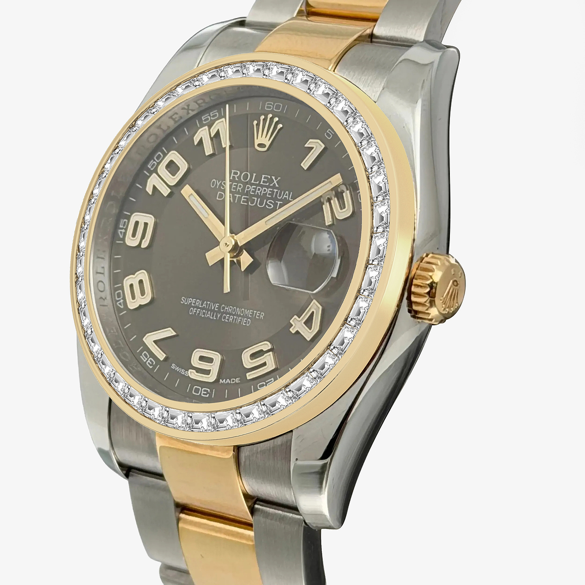 Additional Image 1 for  2 2/3 ctw Trapezoid Lab Grown Diamond  Rolex Watch
