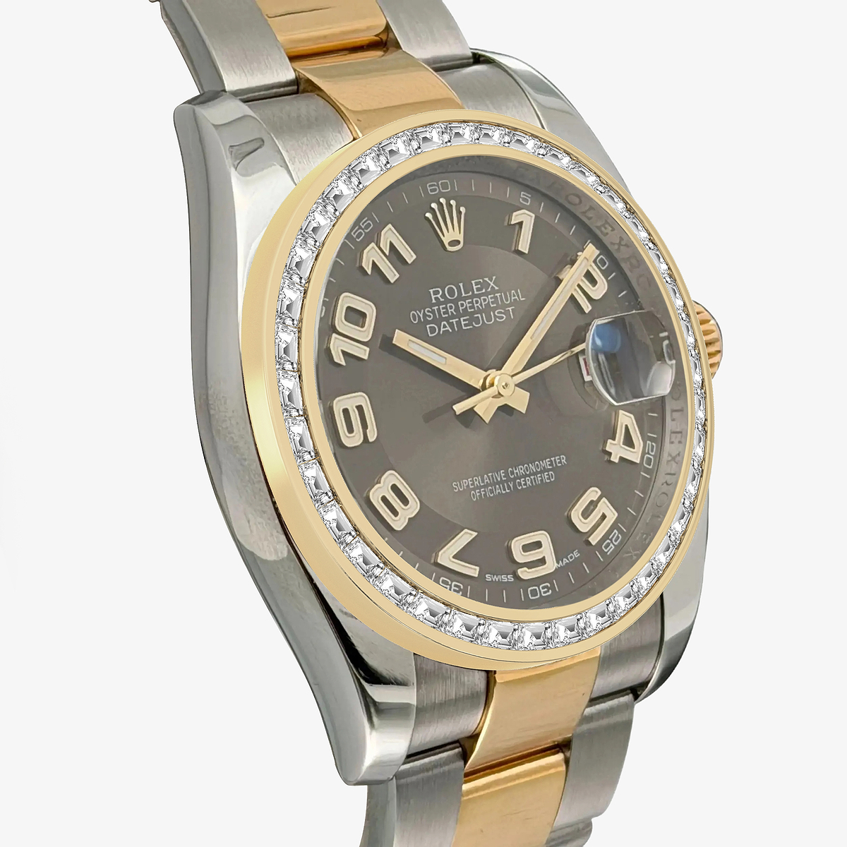 Additional Image 2 for  2 2/3 ctw Trapezoid Lab Grown Diamond  Rolex Watch