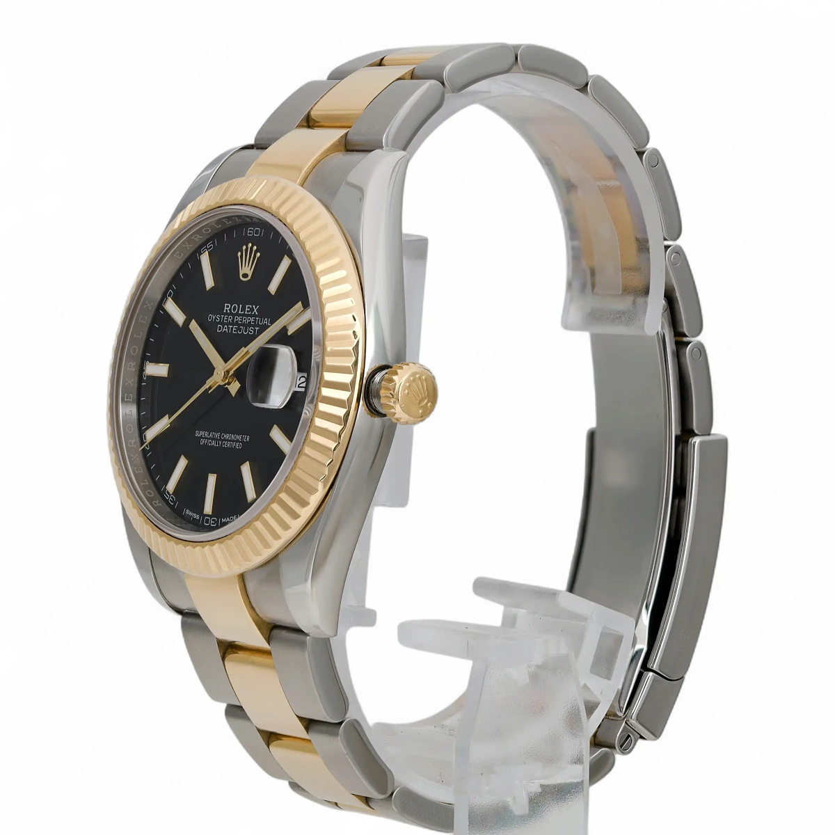 Additional Image 1 for  2 1/3 ctw Baguette Lab Grown Diamond  Rolex Watch