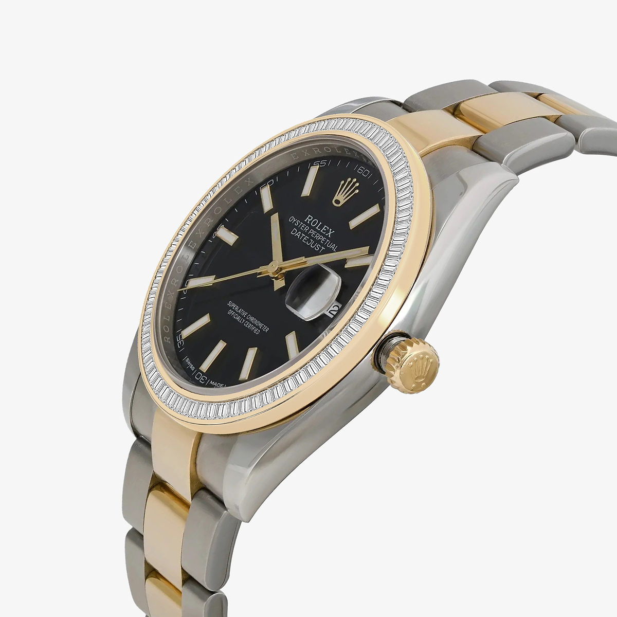 Additional Image 1 for  2 1/3 ctw Baguette Lab Grown Diamond  Rolex Watch