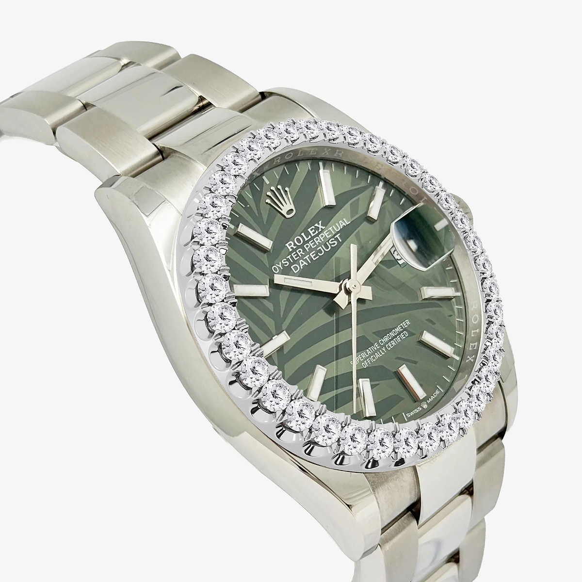 Additional Image 2 for  3 ctw Round Lab Grown Diamond  Rolex Watch