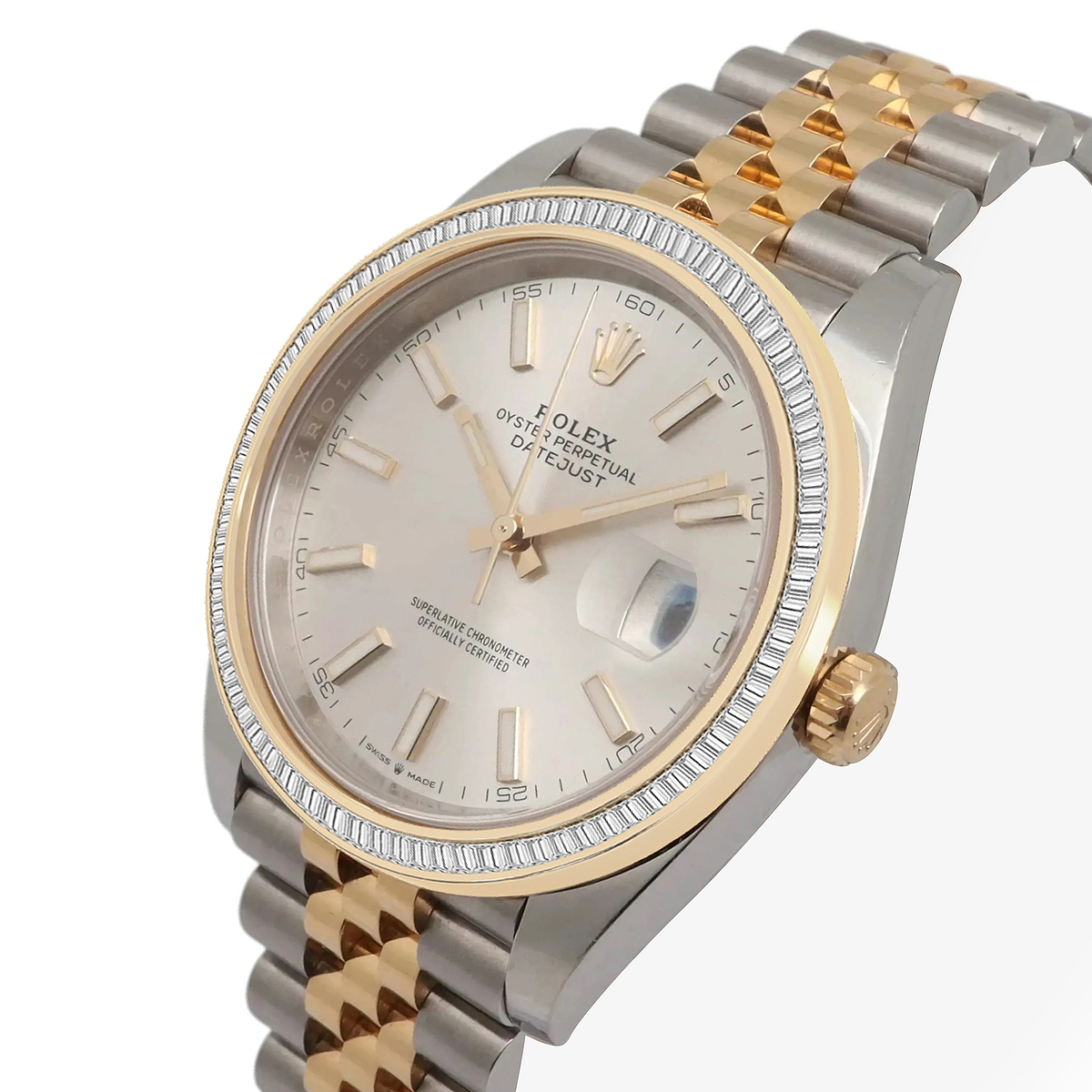 Additional Image 1 for  2 1/3 ctw Baguette Lab Grown Diamond  Rolex Watch