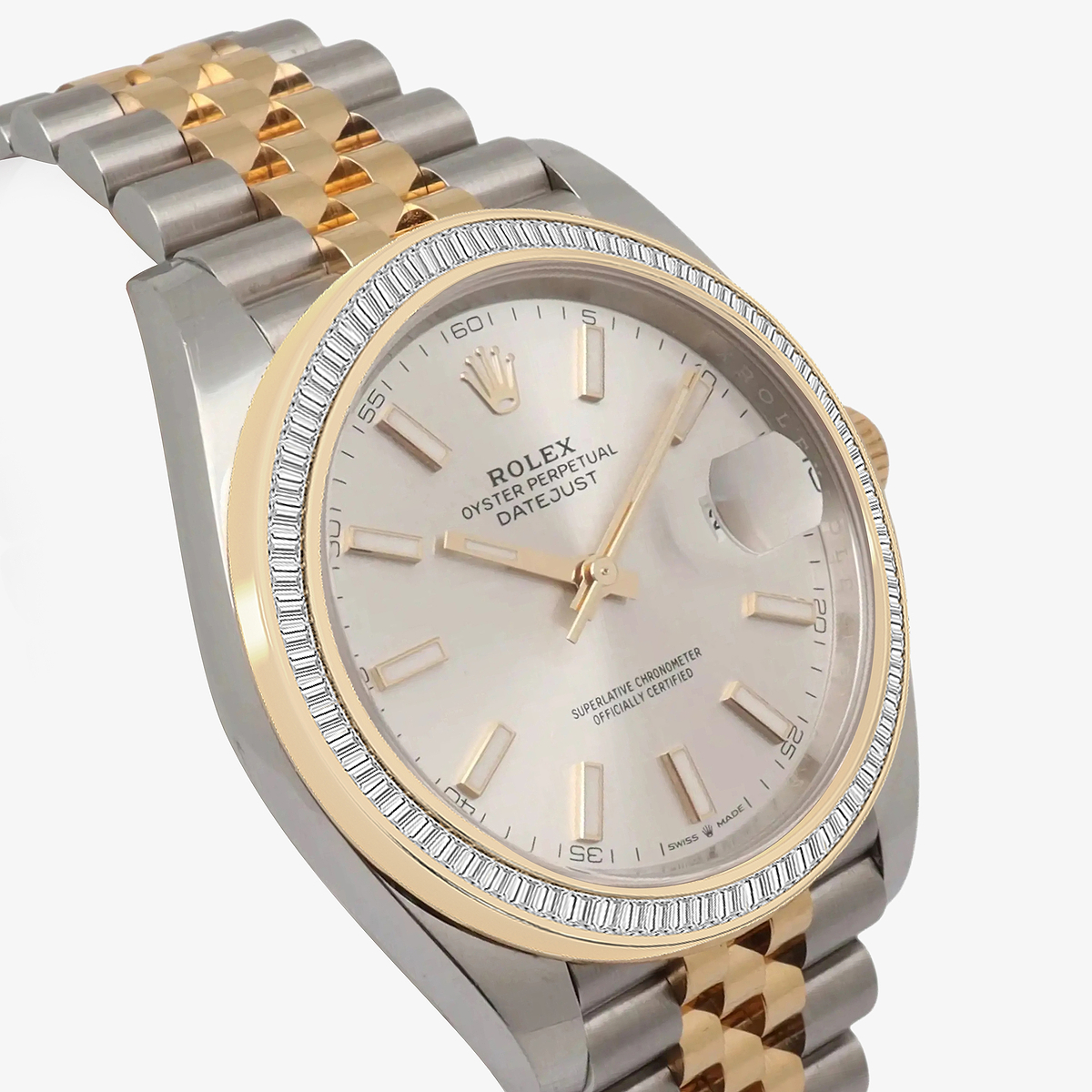 Additional Image 2 for  2 1/3 ctw Baguette Lab Grown Diamond  Rolex Watch