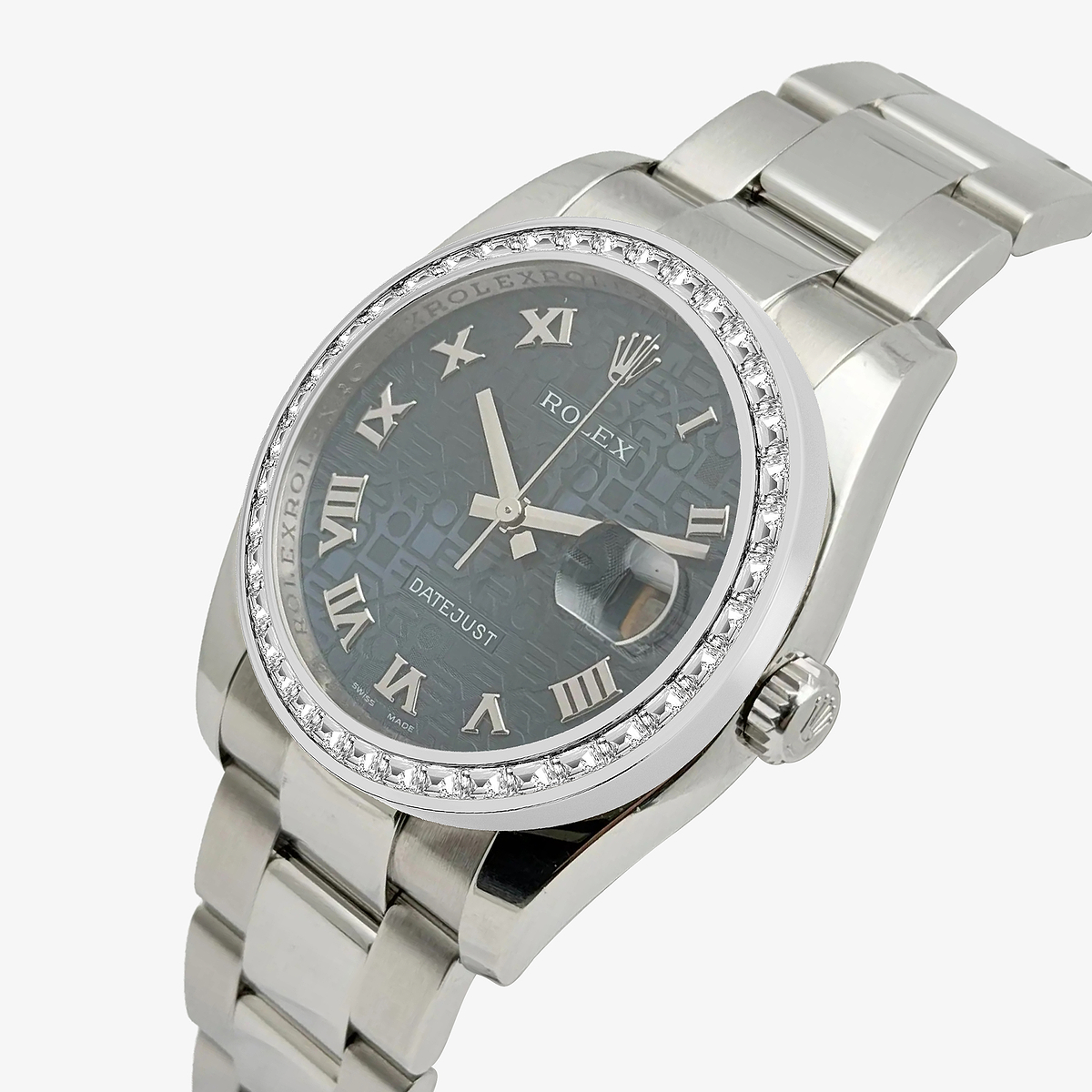 Additional Image 1 for  2 2/3 ctw Trapezoid Lab Grown Diamond  Rolex Watch