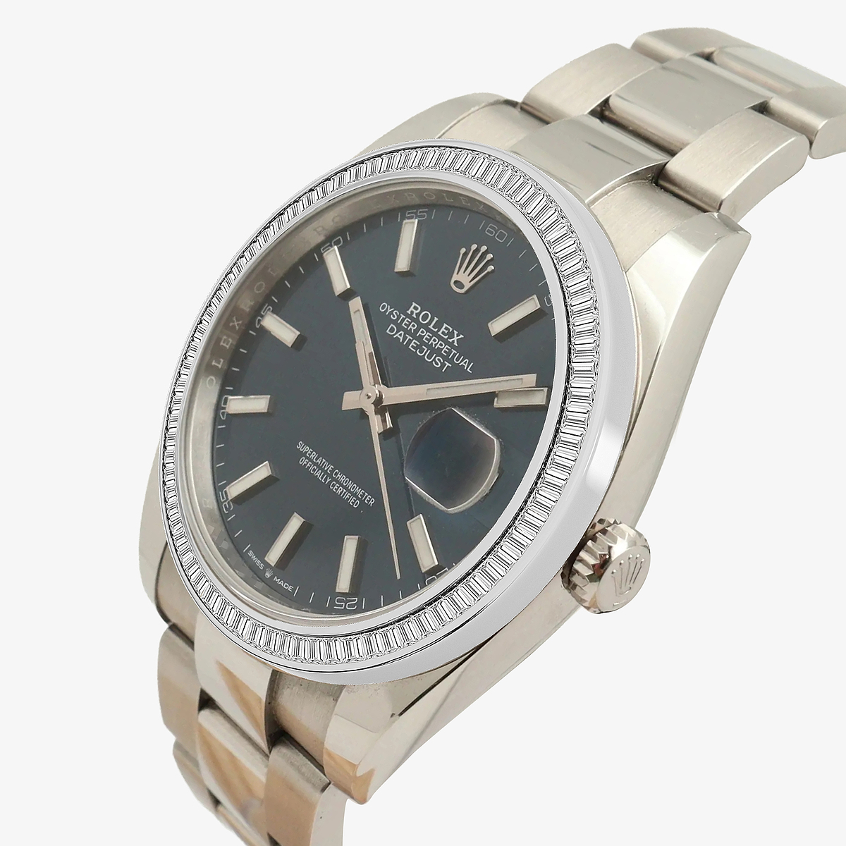 Additional Image 1 for  2 1/3 ctw Baguette Lab Grown Diamond  Rolex Watch