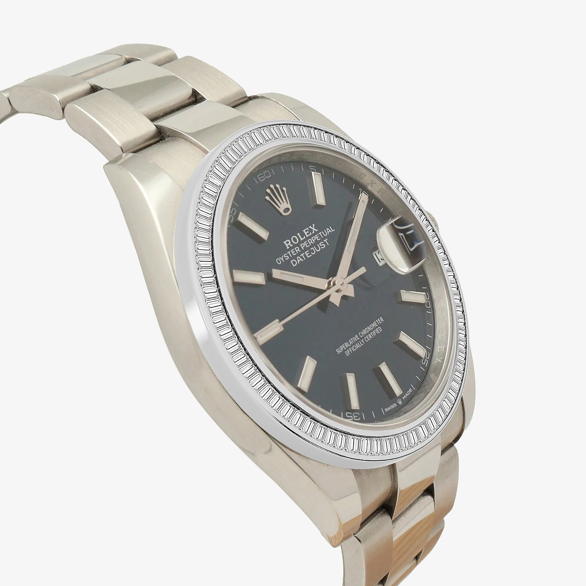 Additional Image 2 for  2 1/3 ctw Baguette Lab Grown Diamond  Rolex Watch