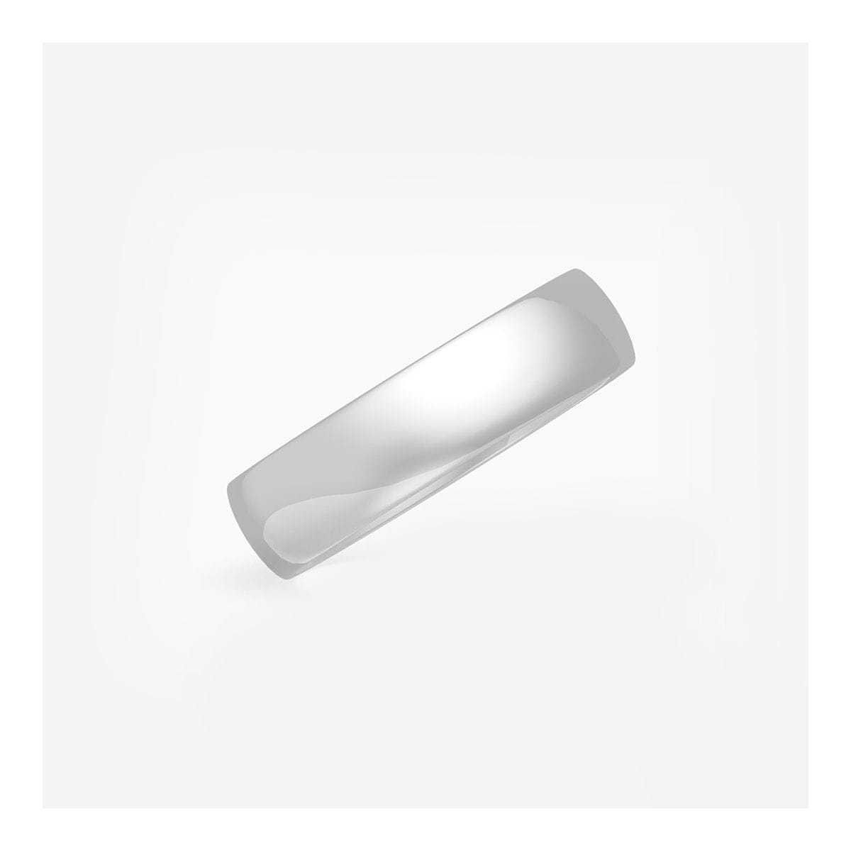 Additional Image 1 for  5mm High Polished Classic Wedding Band