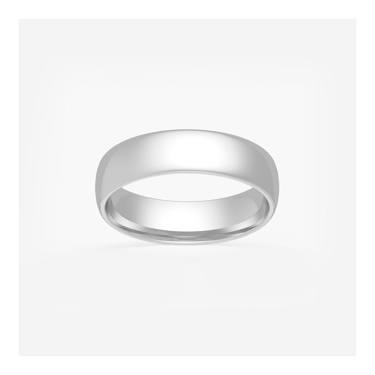 5mm High Polished Classic Wedding Band