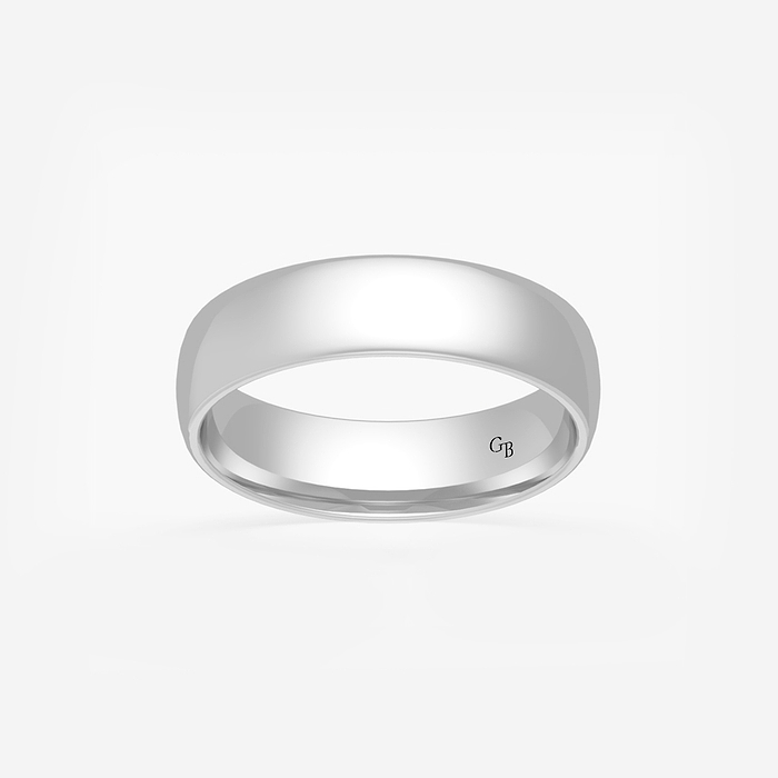 5mm High Polished Classic Wedding Band