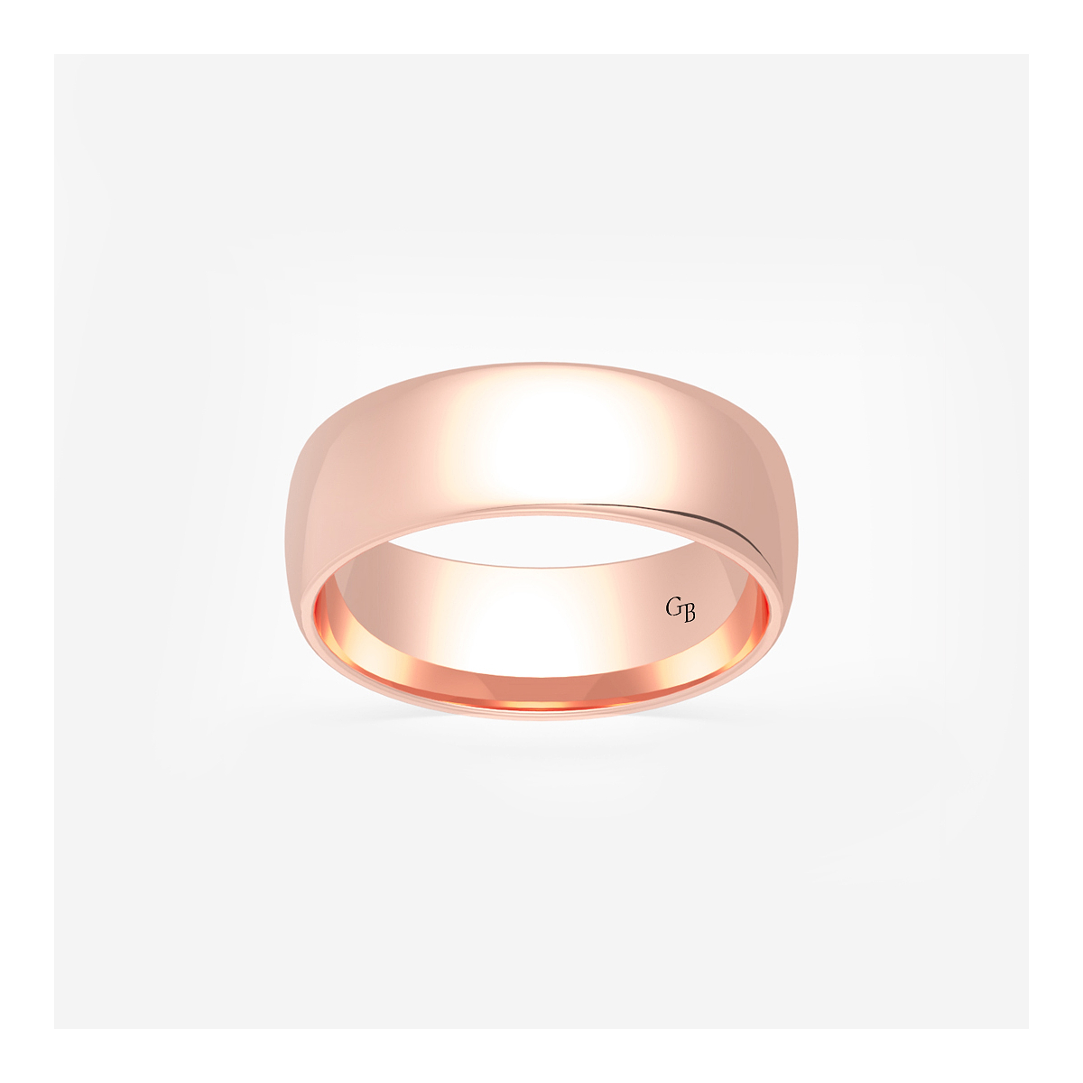 6mm High Polished Classic Wedding Band