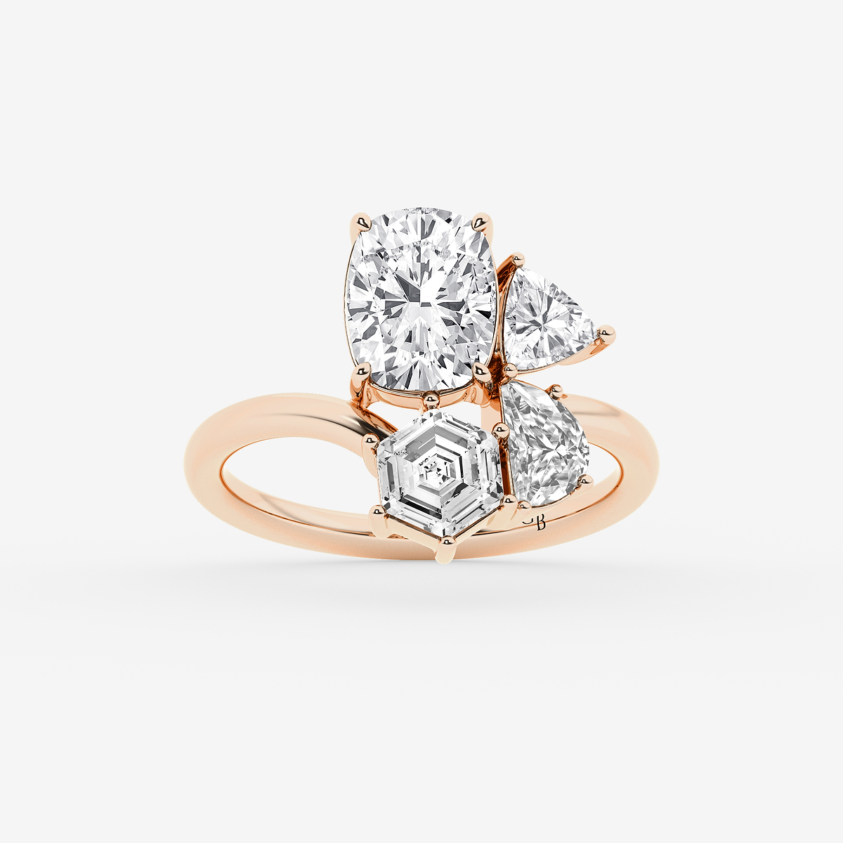 3 1/2 ctw Multi-Shape Lab Grown Diamond Ring