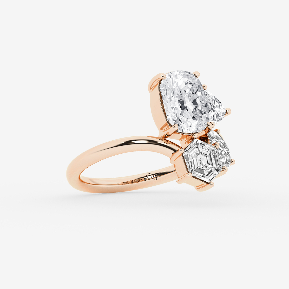 Additional Image 1 for  3 1/2 ctw Multi-Shape Lab Grown Diamond Ring
