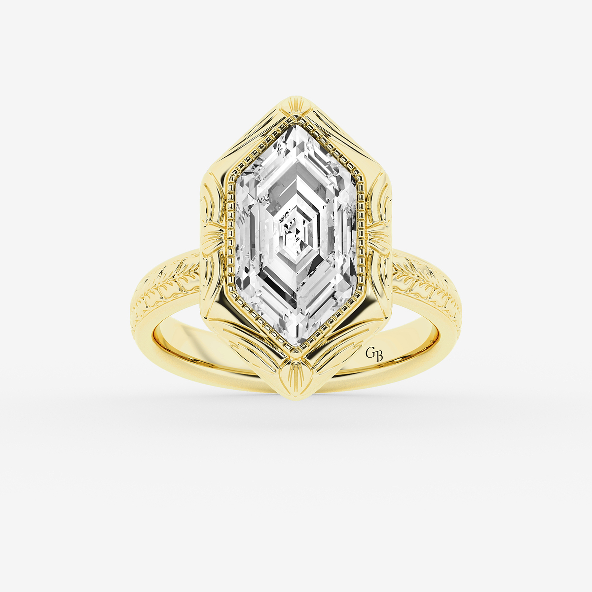 4 ctw Dutch Marquise Lab Grown Diamond Vintage Solitaire Engagement Ring