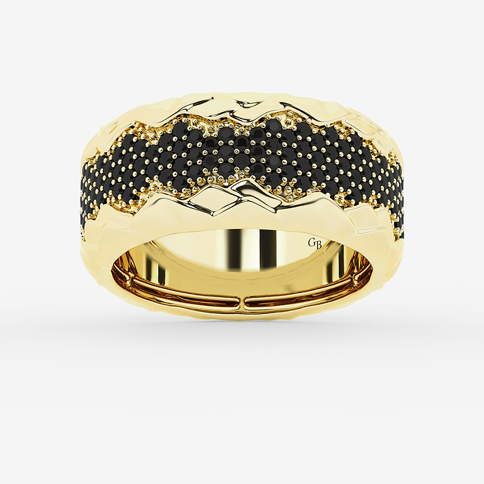Design ID 10208 - Truly Custom 1 7/8 ctw Round Lab Grown Diamond Wedding Band