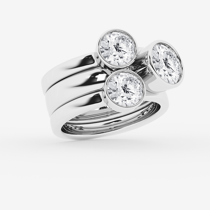 Design ID 10255 - Truly Custom 4 ctw Round Lab Grown Diamond Fashion Ring