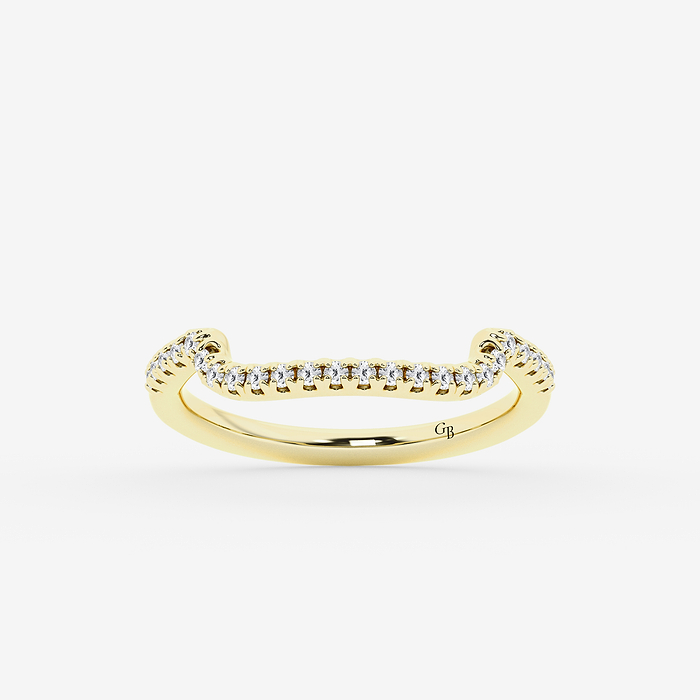 1/4 ctw Round Lab Grown Diamond Wedding Band