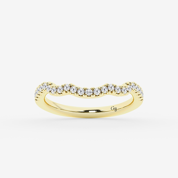 1/4 ctw Round Lab Grown Diamond Wedding Band