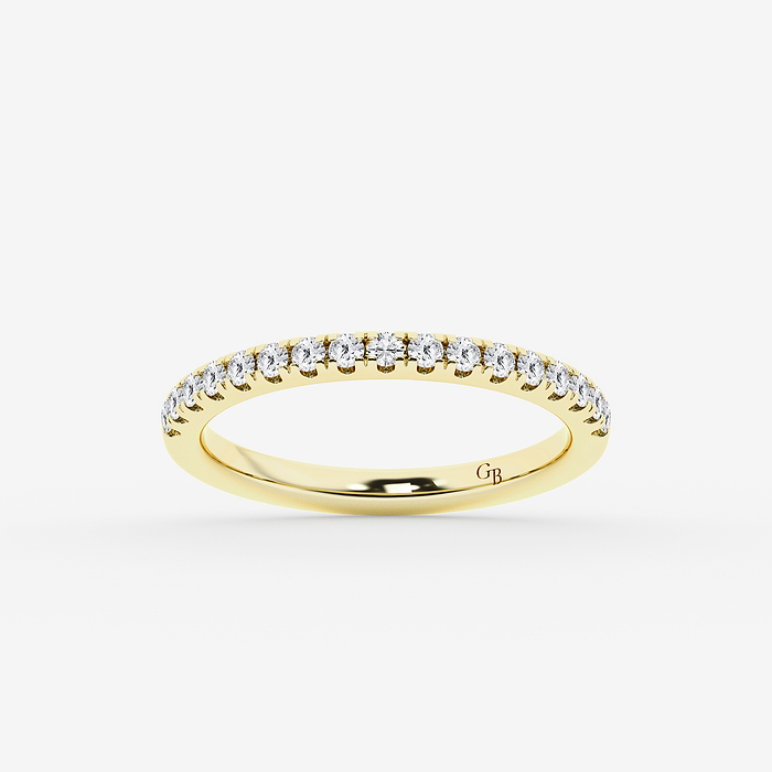 1/4 ctw Round Lab Grown Diamond Wedding Band