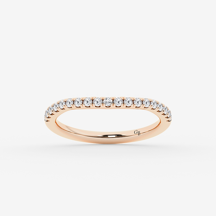 1/3 ctw Round Lab Grown Diamond Wedding Band
