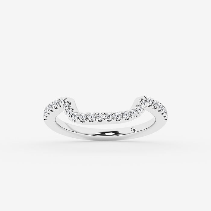 1/4 ctw Round Lab Grown Diamond Wedding Band
