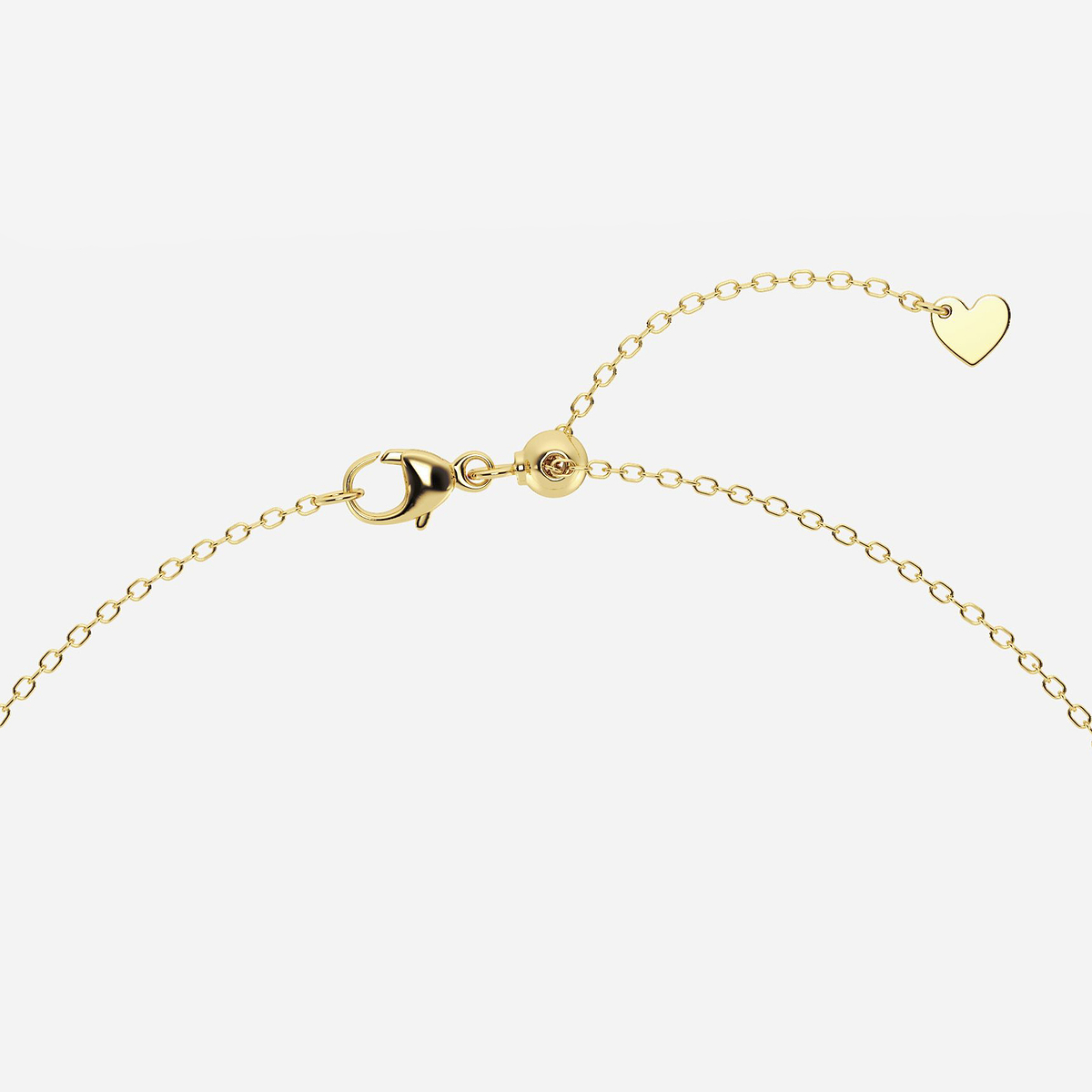 Additional Image 2 for  1/2 ctw Round Lab Grown Diamond Evil Eye Anklet