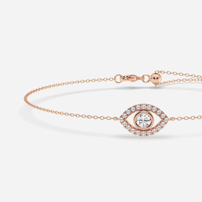 Round Evil Eye Anklet
