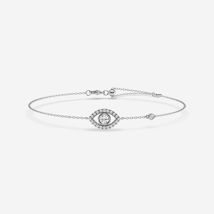 Round Evil Eye Anklet