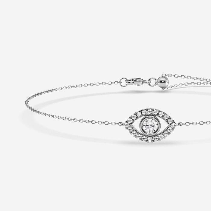 Round Evil Eye Anklet