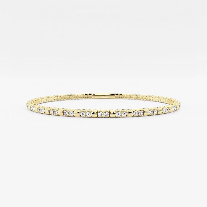 Round Flex Bangle Bracelet