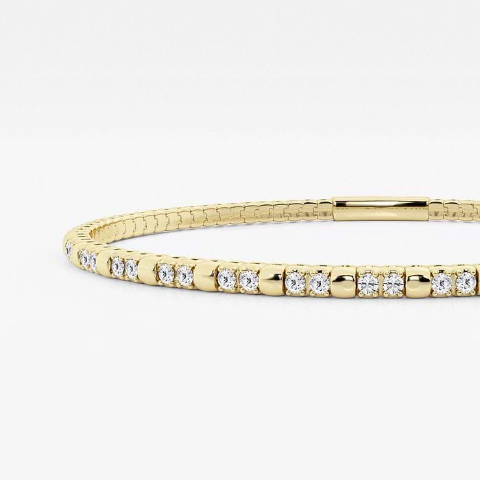 Round Flex Bangle Bracelet