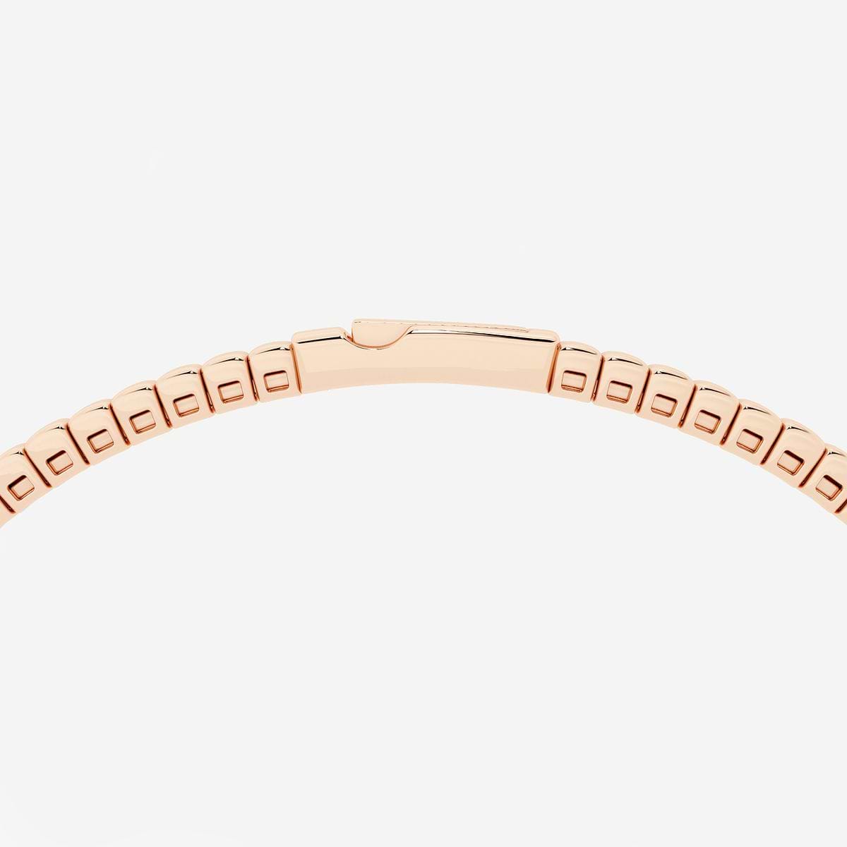 Additional Image 2 for  1/2 ctw Round Lab Grown Diamond Flex Bangle Bracelet - 7 Inches