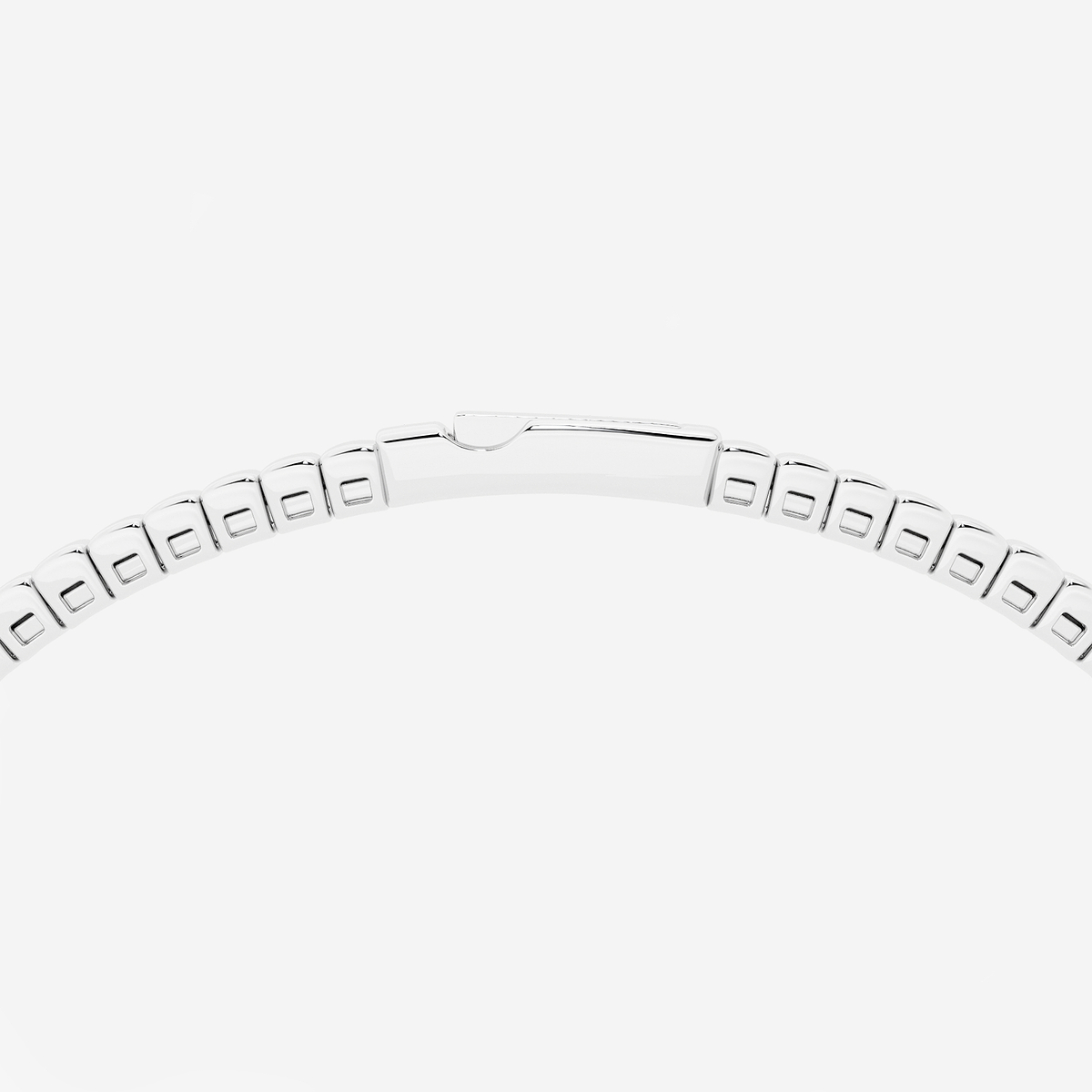 Additional Image 2 for  1/2 ctw Round Lab Grown Diamond Flex Bangle Bracelet - 7 Inches