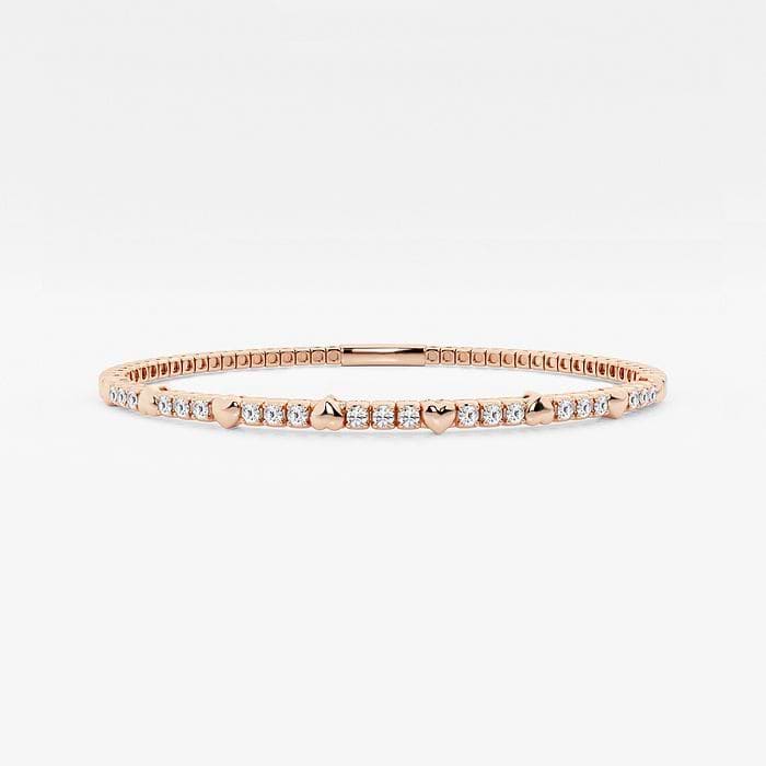 Round Flex Bangle Bracelet